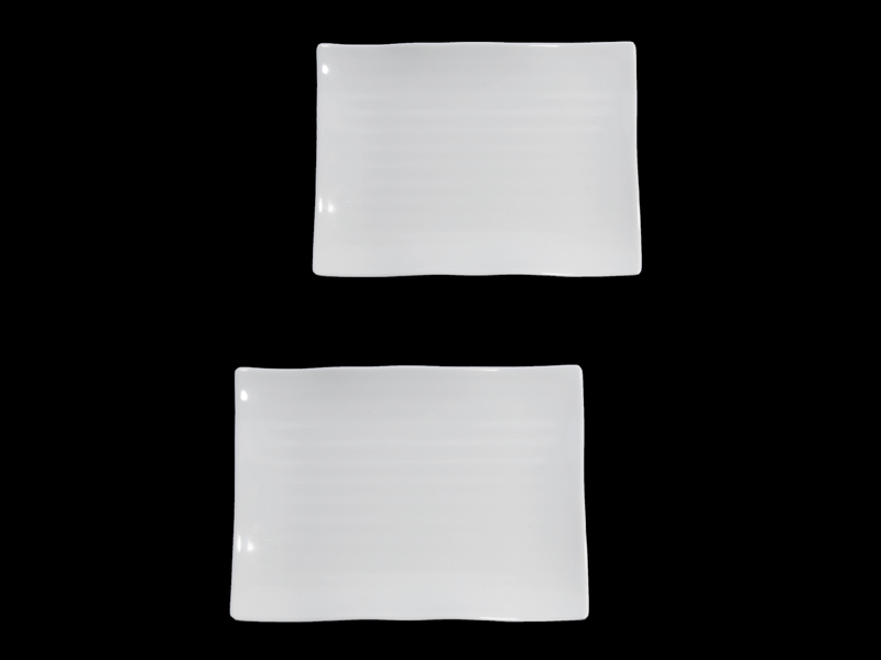 Rectangular stripe plate