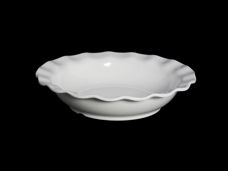 Round waveform bowl
